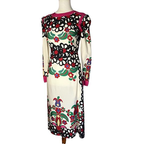 La DoubleJ Bee Transylvania Print Dress XS - Picture 4 of 14